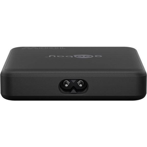Goobay USB-C™ PD GaN többportos asztali töltő (100 W), fekete