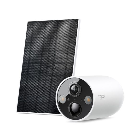 Tp-Link Wireless Kamera Cloud beltéri/kültéri + Okos Solar Panel IP65, TAPO C425 KIT Tp-Link Wireless Kamera Cloud beltéri/kültéri + Okos Solar Panel IP65, TAPO C425 KIT