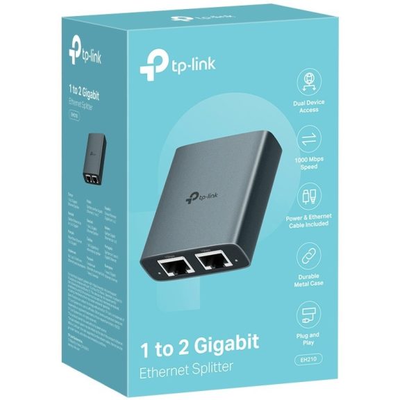 Tp-Link Gigabit Ethernet Splitter 2in1 (EH210) Tp-Link Gigabit Ethernet Splitter 2in1 (EH210)