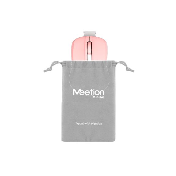Meetion wireless egér MiniGo 2.4 Ghz wireless egér pink Meetion wireless egér MiniGo 2.4 Ghz wireless egér pink