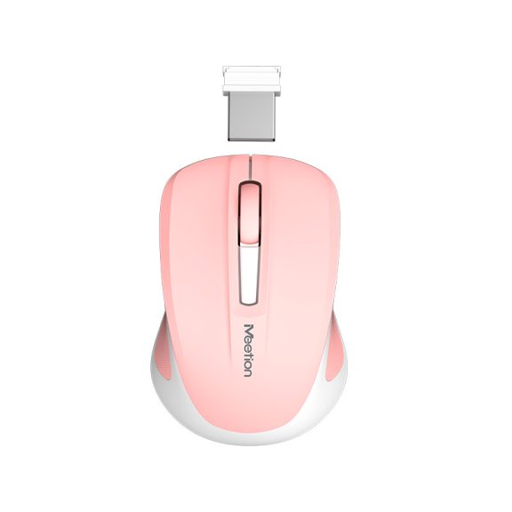 Meetion wireless egér MiniGo 2.4 Ghz wireless egér pink Meetion wireless egér MiniGo 2.4 Ghz wireless egér pink