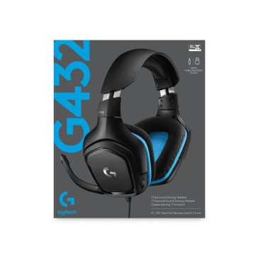 Logitech G432 7.1 USB/3,5 mm Jack gamer headset