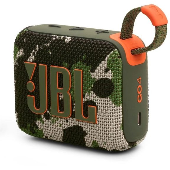 JBL Go 4 Hordozható Bluetooth Hangszóró, terepmintás EU
