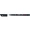 Marker alkoholos, 1 mm, Stabilo "OHPen M", fekete