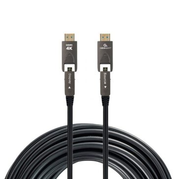   Gembird aktív optikai (AOC) HDMI kábel (apa-apa) 30 m (v2.0, 4k 60Hz) (CCAP-HDMIDD-AOC-30M)