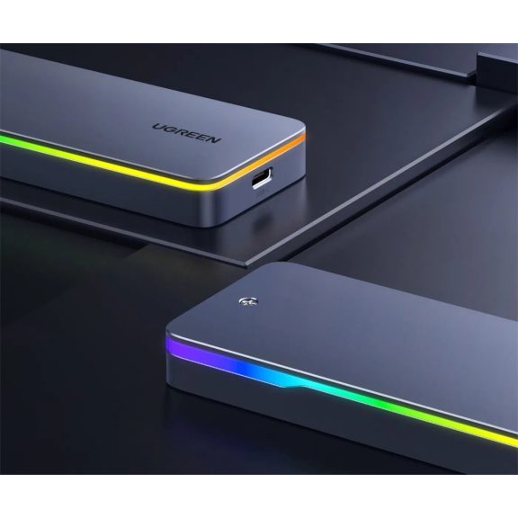 Ház Ugreen CM777 M.2 NVMe/SATA 20 Gbps USB-C 3.2*2