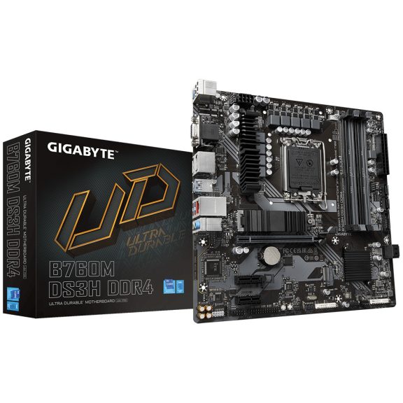 Alaplap Intel Gigabyte GA-B760M DS3H S1700 Alaplap Intel Gigabyte GA-B760M DS3H S1700