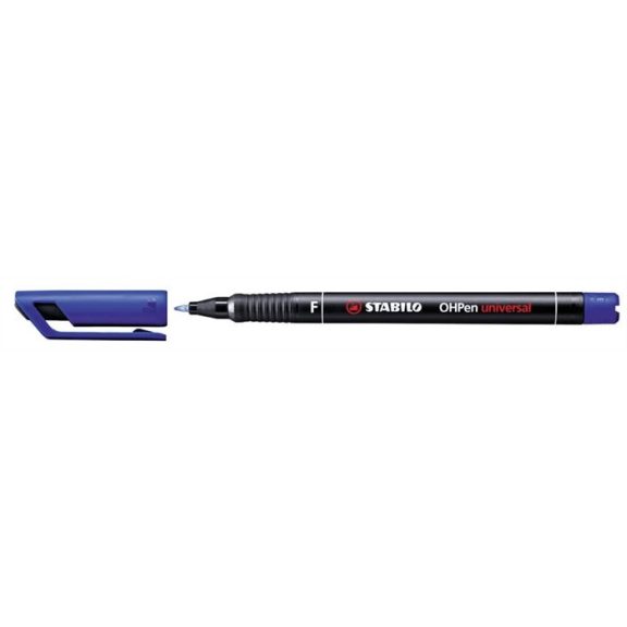 Marker alkoholos, 0,7 mm, Stabilo "OHPen F", kék Marker alkoholos, 0,7 mm, Stabilo "OHPen F", kék