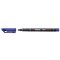 Marker alkoholos, 0,7 mm, Stabilo "OHPen F", kék