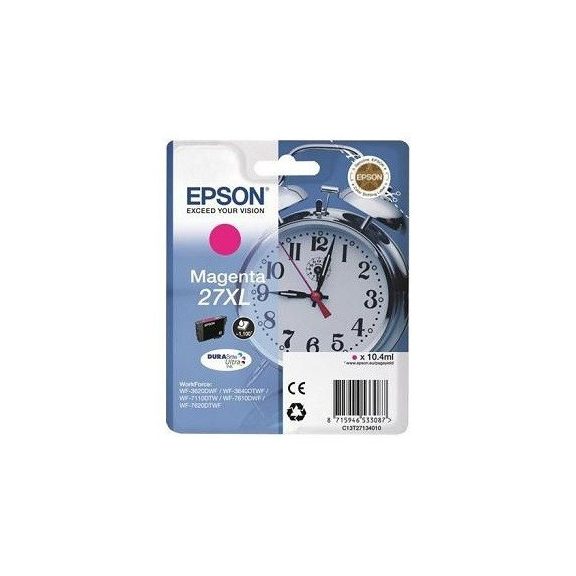 Epson tinta T27134010 magenta (27XL) (lejárt szavatosságú) Epson tinta T27134010 magenta (27XL) (lejárt szavatosságú)