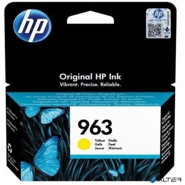   Hp tinta 3JA29AE (963XL) yellow 1,6K (lejárt szavatosságú)