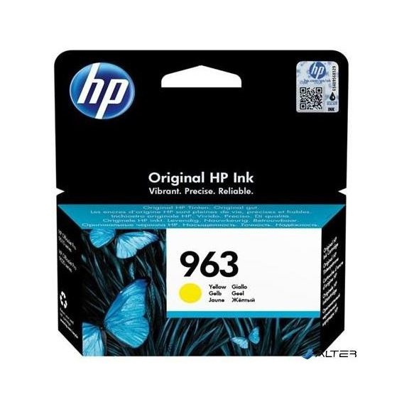 Hp tinta 3JA29AE (963XL) yellow 1,6K (lejárt szavatosságú) Hp tinta 3JA29AE (963XL) yellow 1,6K (lejárt szavatosságú)