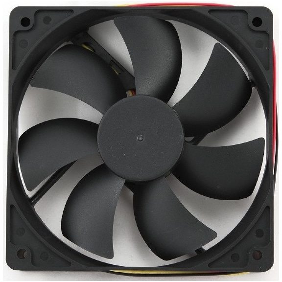 Hűtő ház Ventillátor Gembird 120x120x25MM fekete 3 vezeték (fancase) sikló csapágyas Hűtő ház Ventillátor Gembird 120x120x25MM fekete 3 vezeték (fancase) sikló csapágyas
