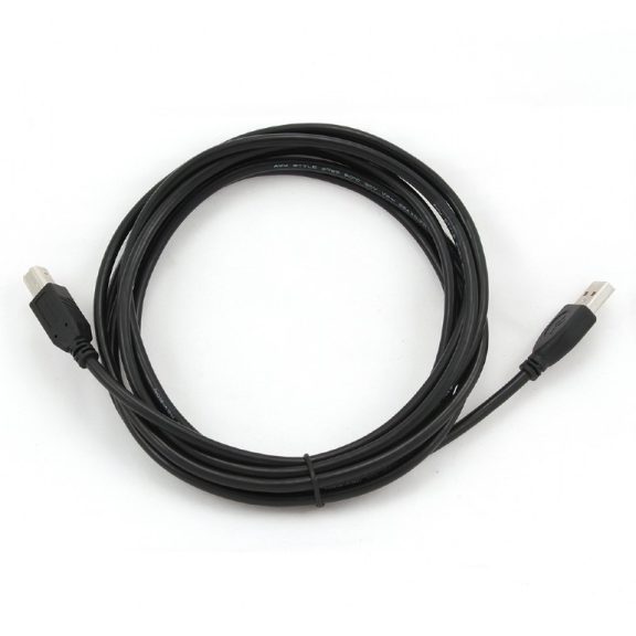 Kábel Usb 2.0 printerkábel 3 M Gembird (CCP-USB2-AMBM-10) fekete,prémium Kábel Usb 2.0 printerkábel 3 M Gembird (CCP-USB2-AMBM-10) fekete,prémium
