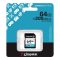 Memóriakártya SDXC 64GB Kingston Canvas Go Plus Gen4 200R C10 UHS-I U3 V30