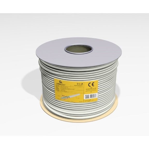 KÁBEL CAT6 UTP LAN kábel (prémium CCA), tömör, 100 m GEMBIRD(UPC-6004SE-SOL/100)