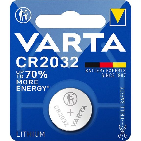 Elem VARTA CR2032 gombelem Lithium 3V Elem VARTA CR2032 gombelem Lithium 3V