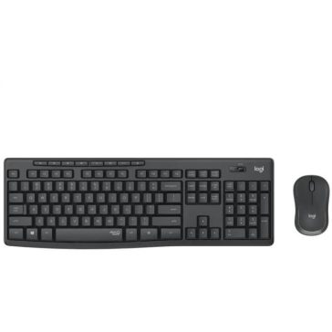Logitech Silent MK295 billentyűzet+egér wireless fekete