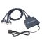 VCOM 2 portos DisplayPort KVM switch (DD251-4K)