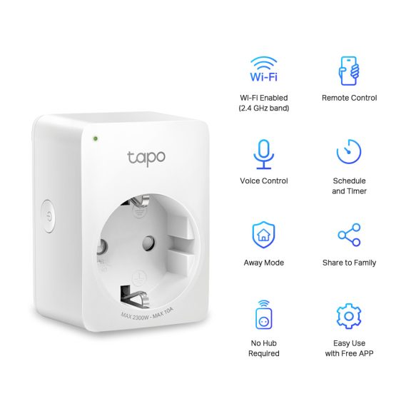 Tp-Link Tapo P100 okos Wi-Fi-s dugalj