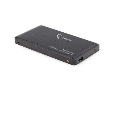   Ház Gembird külső Hdd 2,5" USB3.0 - SATA (EE2-U3S-2) aluminium/fekete