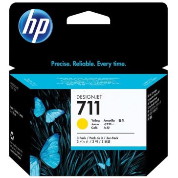   Hp tinta CZ136A (711) yellow (3x29ml) (lejárt szavatosságú termék)