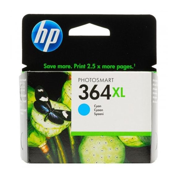 Hp tinta CB323EE (364XL) cyan (lejárt szavatosságú termék) Hp tinta CB323EE (364XL) cyan (lejárt szavatosságú termék)