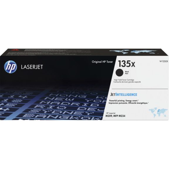HP Toner W1350X (135X) fekete 2,4k (M209/M234) BLACK HP Toner W1350X (135X) fekete 2,4k (M209/M234) BLACK