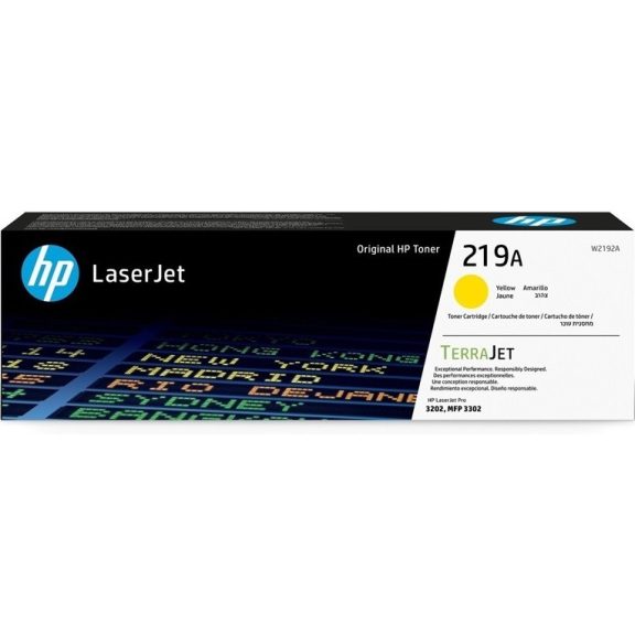 Hp toner W2192A (219A) yellow 1,2K Hp toner W2192A (219A) yellow 1,2K