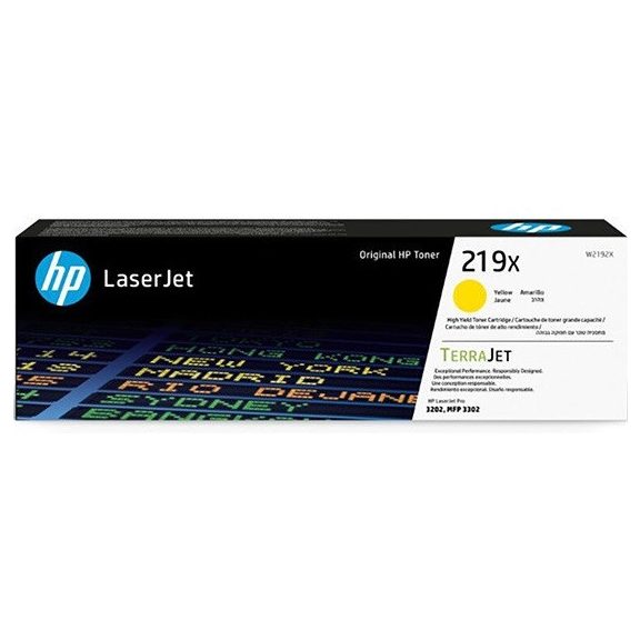 Hp toner W2192X (219X) yellow 2,5K Hp toner W2192X (219X) yellow 2,5K