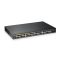 Zyxel GS190048HPV2 48-port Gigabit L2 menedzselhető switch, 2-port Gigabit SFP, 24-port PoE+