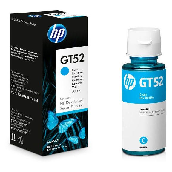 Hp tinta M0H54AE (GT52) cyan Hp tinta M0H54AE (GT52) cyan