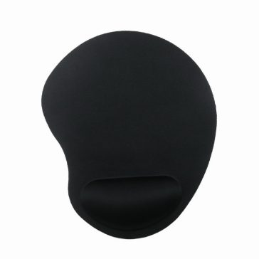 Egérpad csuklótámaszos fekete (MP-ERGO-01)