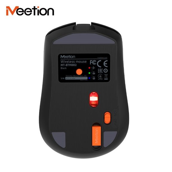Meetion wireless egér BTM002 black Meetion wireless egér BTM002 black