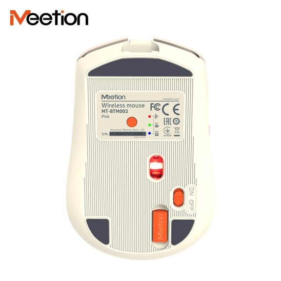 Meetion wireless egér BTM002 pink Meetion wireless egér BTM002 pink