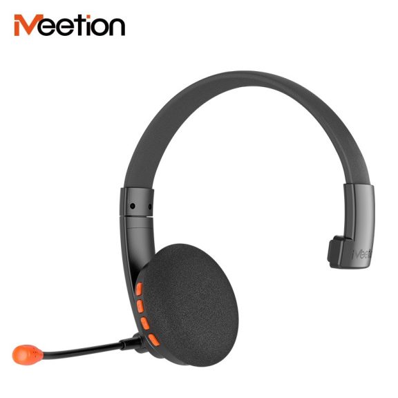 Meetion BTH002 Bluetoot Call Center fejhallgató fekete