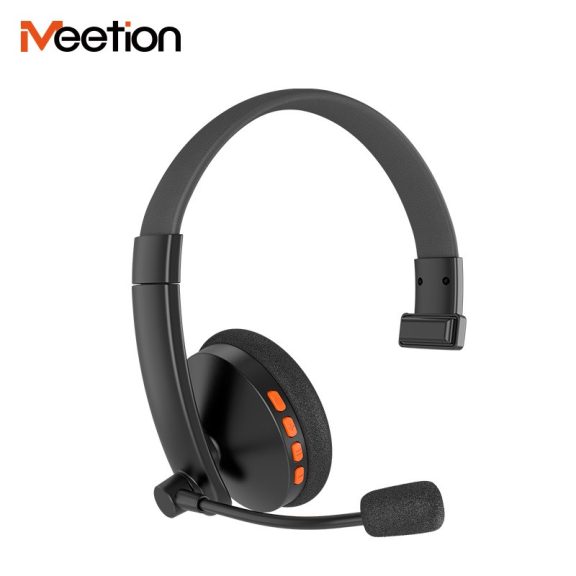 Meetion BTH002 Bluetoot Call Center fejhallgató fekete