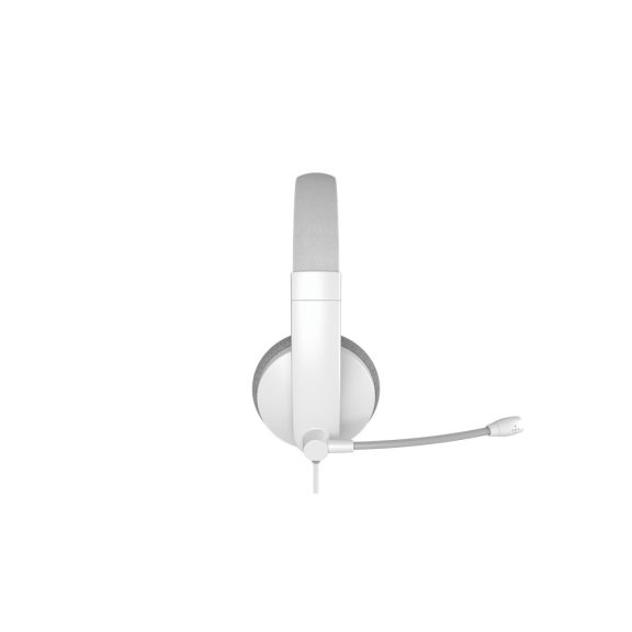 Meetion HP002U  USB Call Center fejhallgató fehér