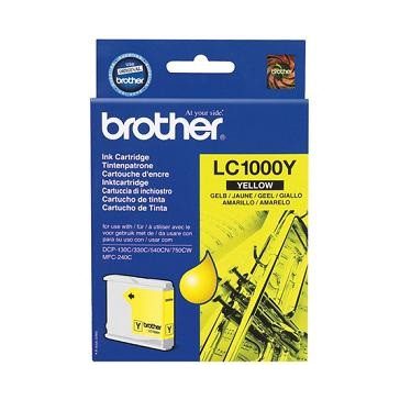   Brother tinta LC1000Y yellow (lejárt szavatosságú termék)