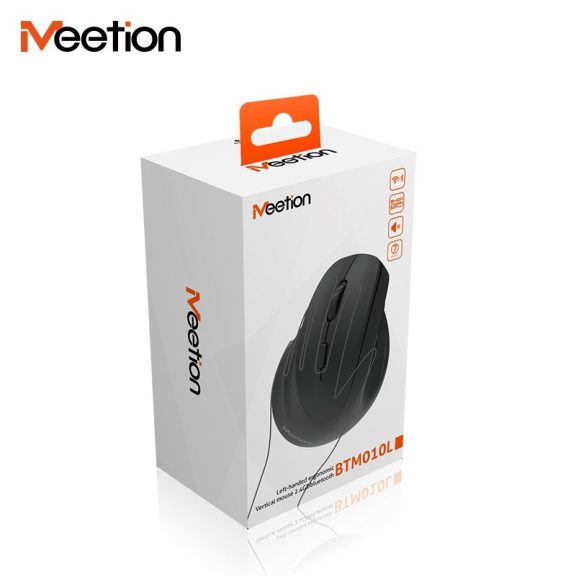 Meetion MT-BTM010L balkezes ergonómikus wireless egér Meetion MT-BTM010L balkezes ergonómikus wireless egér
