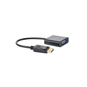   Gembird kábel átalakító adapter Displayport apa - VGA anya (A-DPM-VGAF-02)