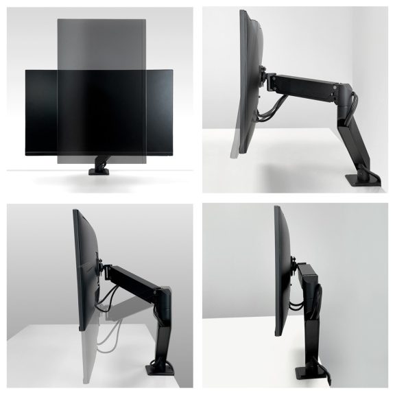 Arctic X1-3D asztali monitor tartókar