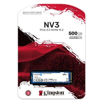 SSD Kingston NV3 M.2 PCIe 4.0 2280 NVMe 500GB