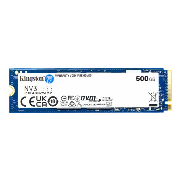 SSD Kingston NV3 M.2 PCIe 4.0 2280 NVMe 500GB