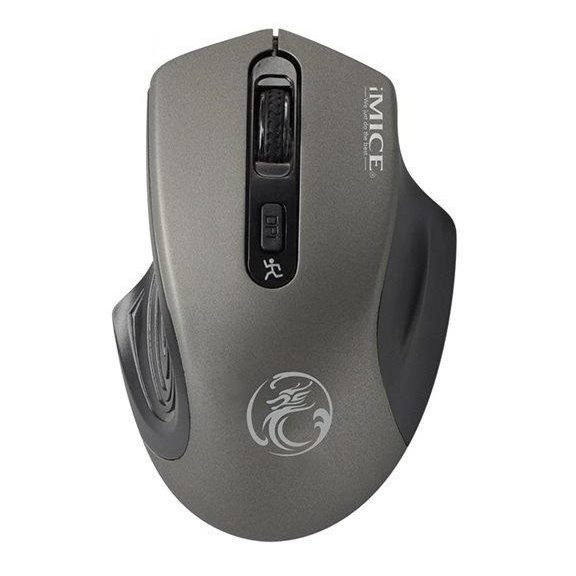 iMice vezeték nélküli optikai egér, E-1800, 1600DPI, USB, szürke iMice vezeték nélküli optikai egér, E-1800, 1600DPI, USB, szürke