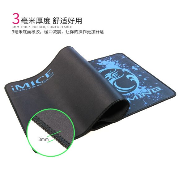 iMice gamer egérpad PD-03 kék (30x80 cm)