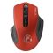 iMice  vezeték nélküli optikai egér, E-1800, 1600DPI, USB, piros