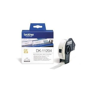 Etikett címke Brother DK-11204 17 x 54mm 400 db/tekercs
