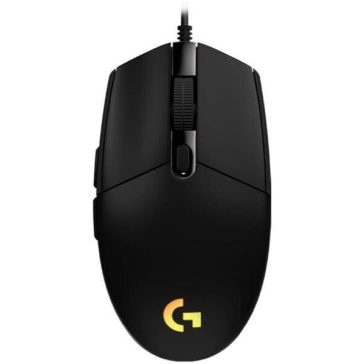 Logitech G203 Lightsync gamer egér USB fekete (910-005796)