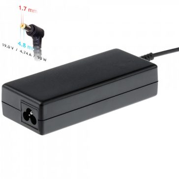 Notebook adapter Hp 19V/4.74A 90W 4.8x1.7 mm ( AK-ND-08 )